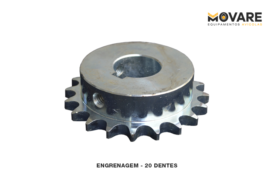 ENGRENAGEM - 20 DENTES